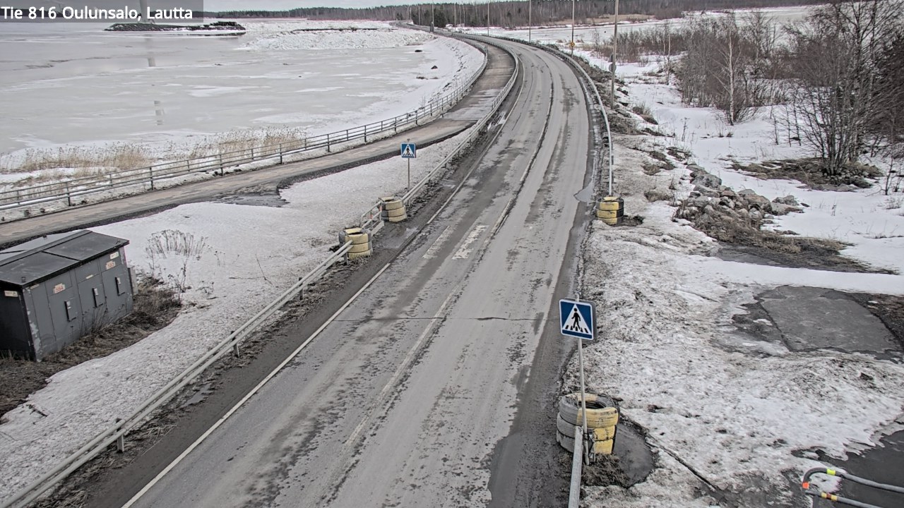 Kelikamerat Kuva Tie 816 Oulunsalo, lauttaranta, Oulu, Pohjois-Pohjanmaa