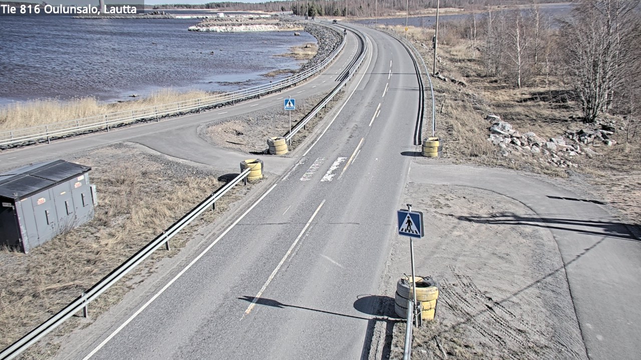 Weather Camera Image Road 816 Oulunsalo, Oulu, Pohjois-Pohjanmaa