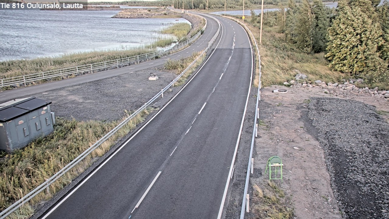 Kelikamerat Kuva Tie 816 Oulunsalo, lauttaranta, Oulu, Pohjois-Pohjanmaa