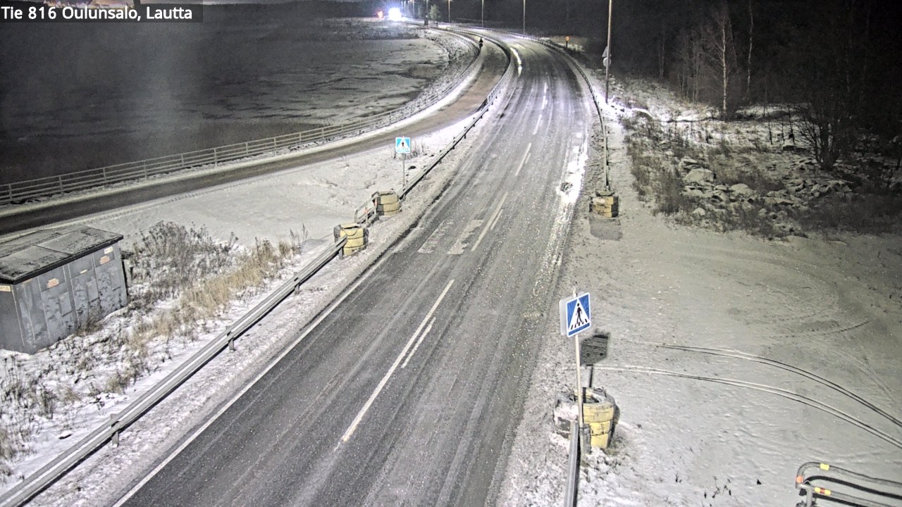 Weather Camera Image Väg 816 Uleåsalo, Oulu, Pohjois-Pohjanmaa