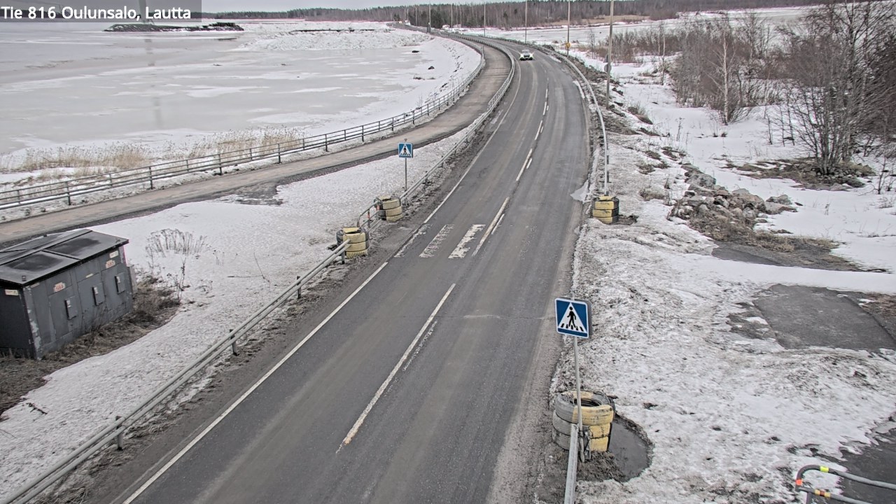 Kelikamerat Kuva Tie 816 Oulunsalo, lauttaranta, Oulu, Pohjois-Pohjanmaa