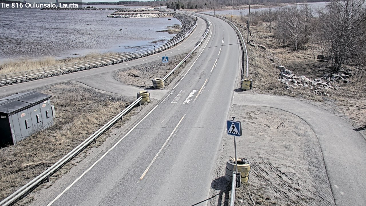 Weather Camera Image Road 816 Oulunsalo, Oulu, Pohjois-Pohjanmaa