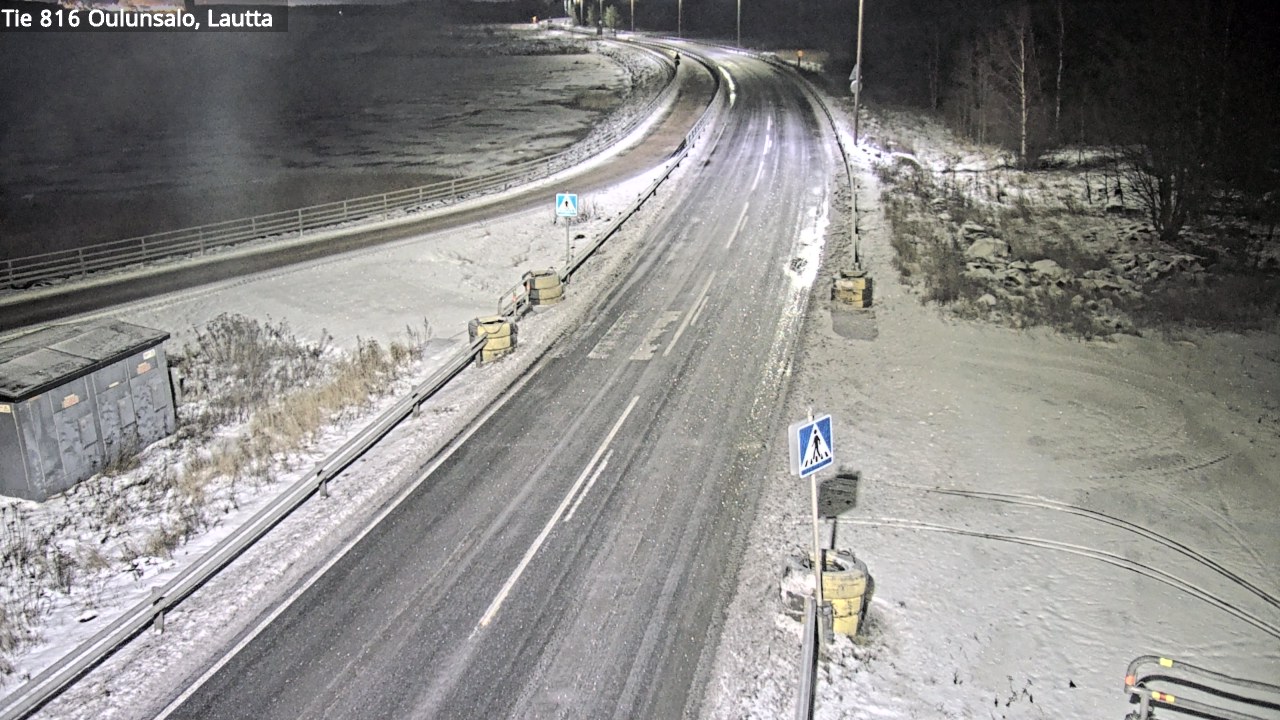 Weather Camera Image Väg 816 Uleåsalo, Oulu, Pohjois-Pohjanmaa