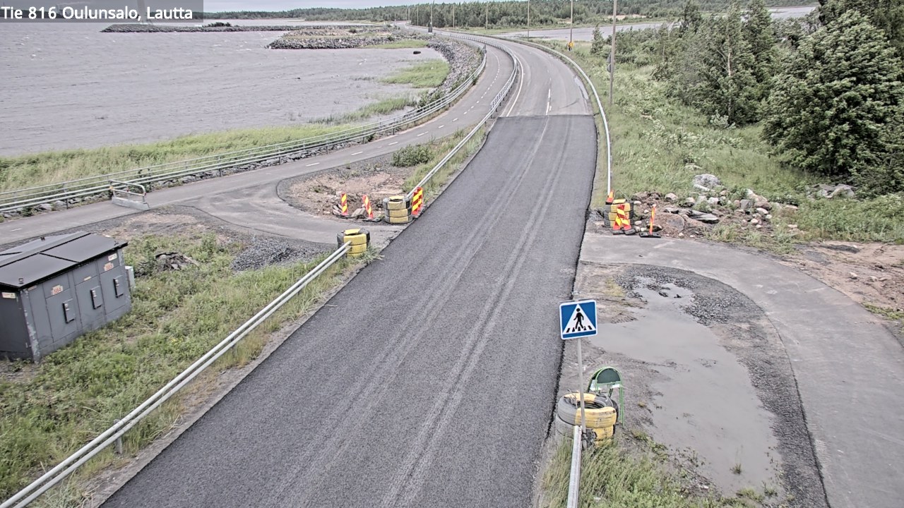 Kelikamerat Kuva Tie 816 Oulunsalo, lauttaranta, Oulu, Pohjois-Pohjanmaa