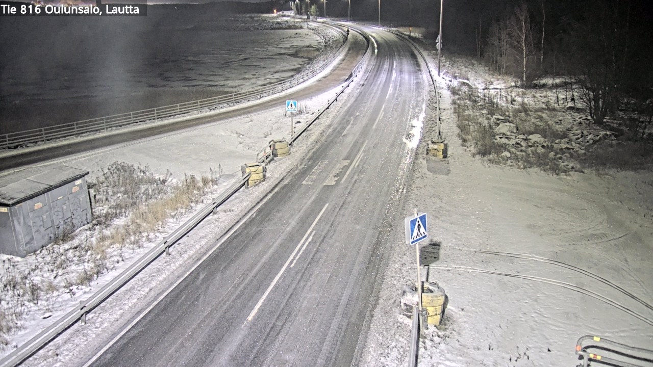 Weather Camera Image Väg 816 Uleåsalo, Oulu, Pohjois-Pohjanmaa