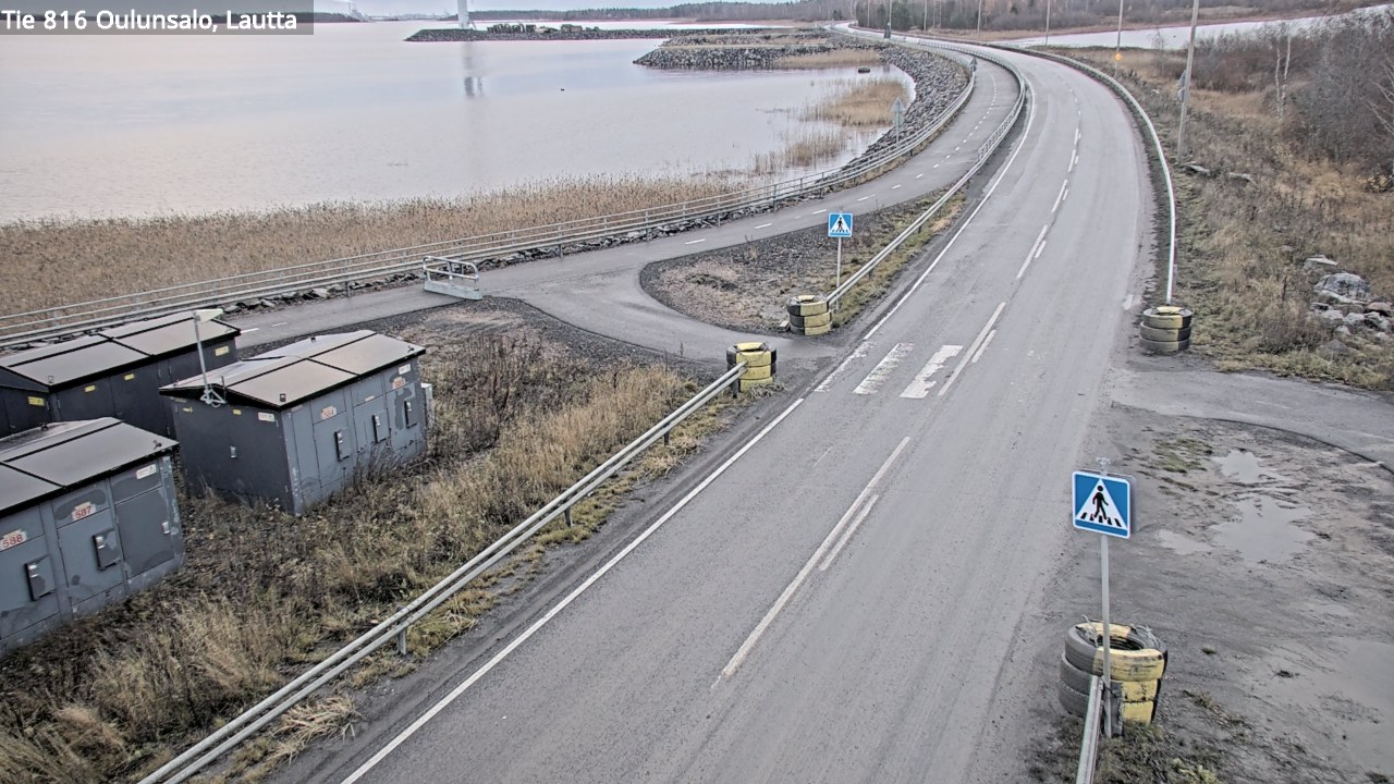 Kelikamerat Kuva Tie 816 Oulunsalo, lauttaranta, Oulu, Pohjois-Pohjanmaa