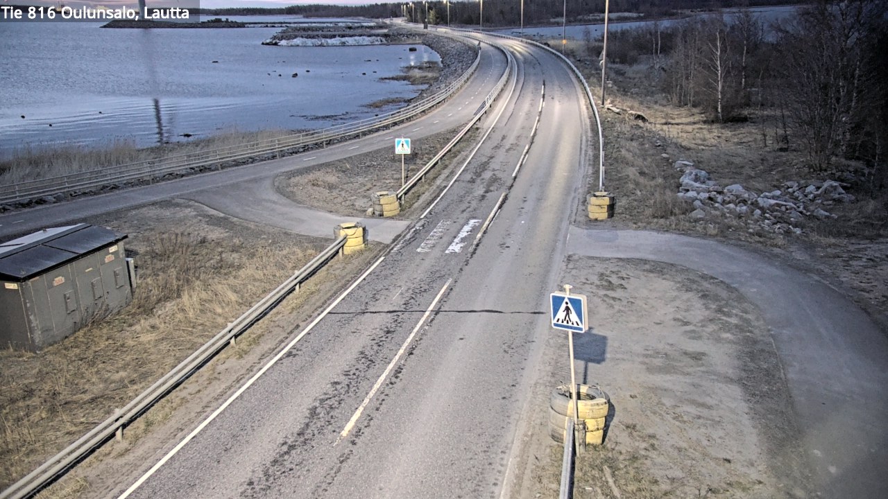 Weather Camera Image Road 816 Oulunsalo, Oulu, Pohjois-Pohjanmaa