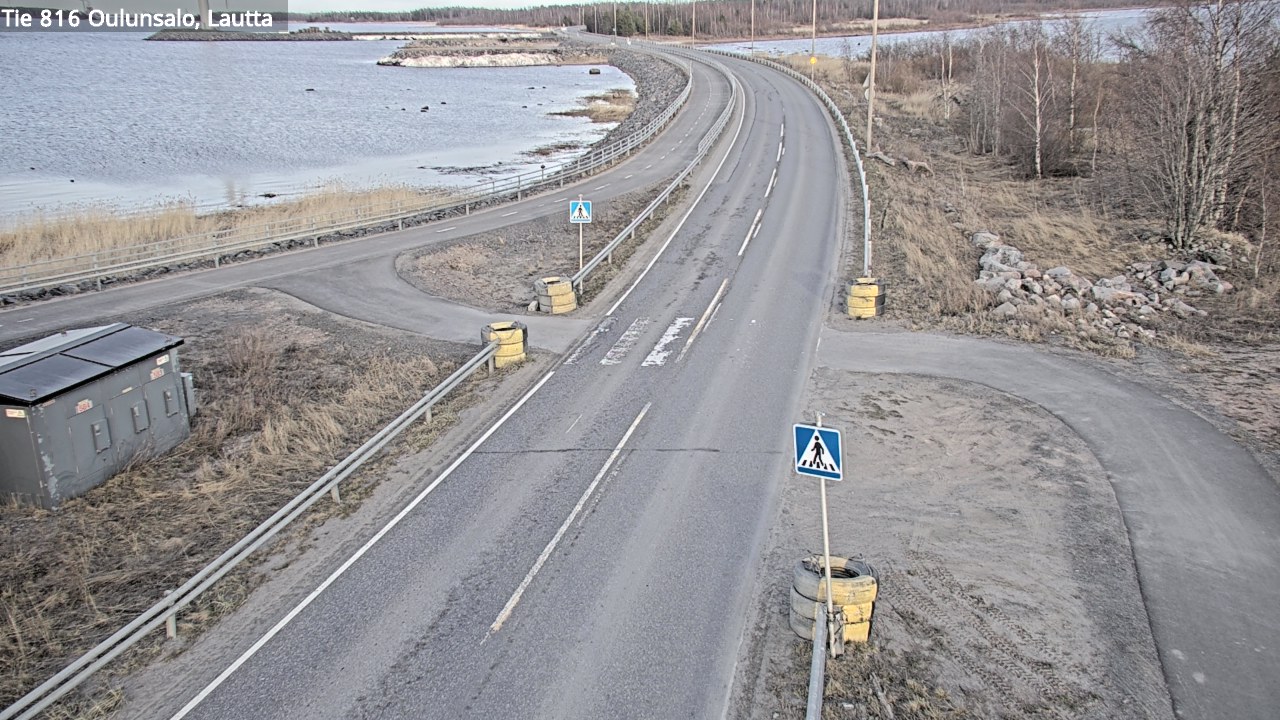 Weather Camera Image Road 816 Oulunsalo, Oulu, Pohjois-Pohjanmaa