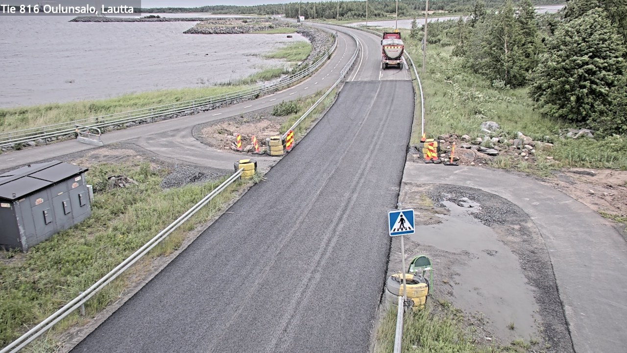 Kelikamerat Kuva Tie 816 Oulunsalo, lauttaranta, Oulu, Pohjois-Pohjanmaa