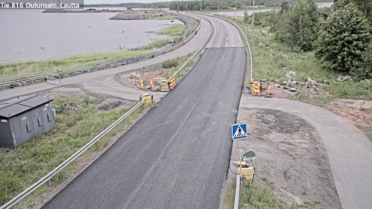 Kelikamerat Kuva Tie 816 Oulunsalo, lauttaranta, Oulu, Pohjois-Pohjanmaa