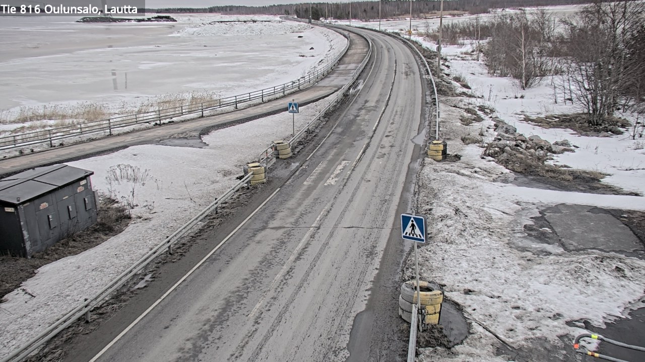 Weather Camera Image Road 816 Oulunsalo, Oulu, Pohjois-Pohjanmaa