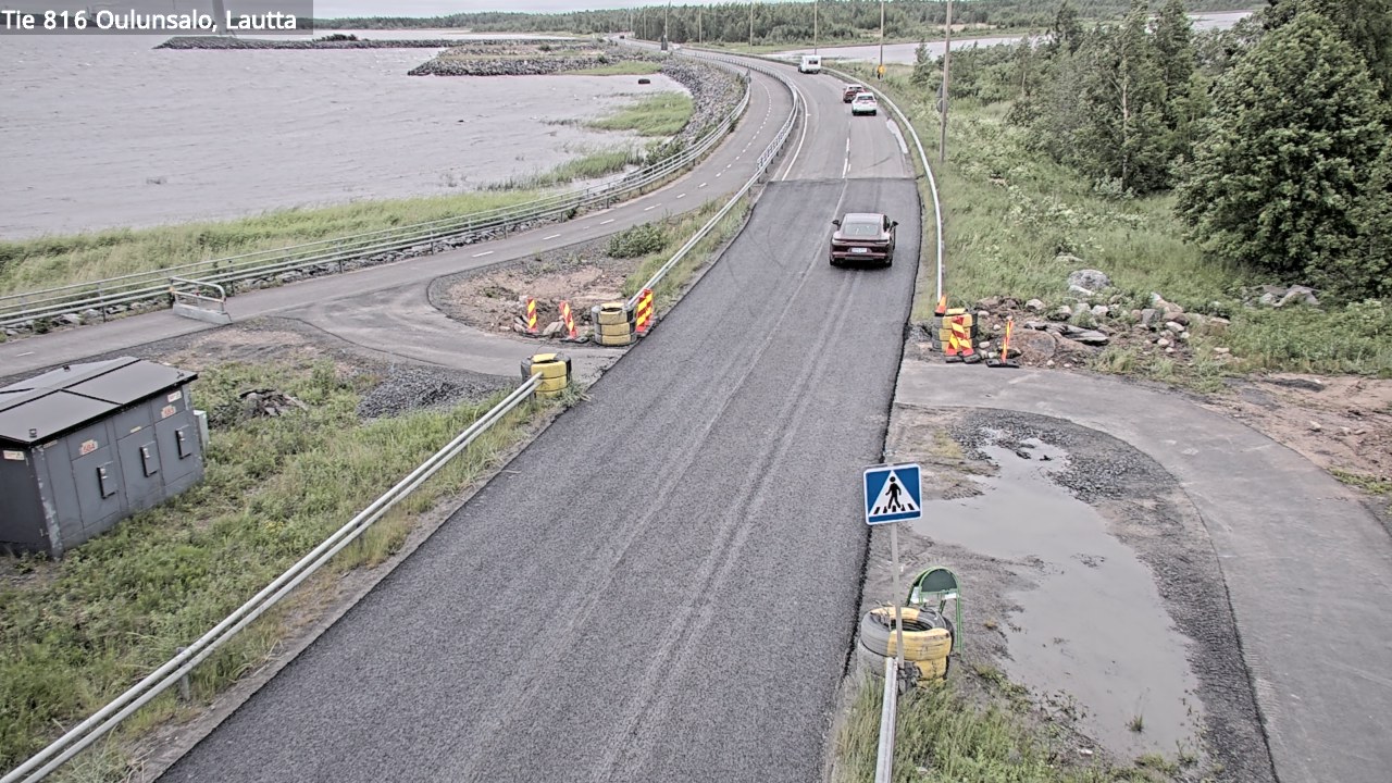 Kelikamerat Kuva Tie 816 Oulunsalo, lauttaranta, Oulu, Pohjois-Pohjanmaa