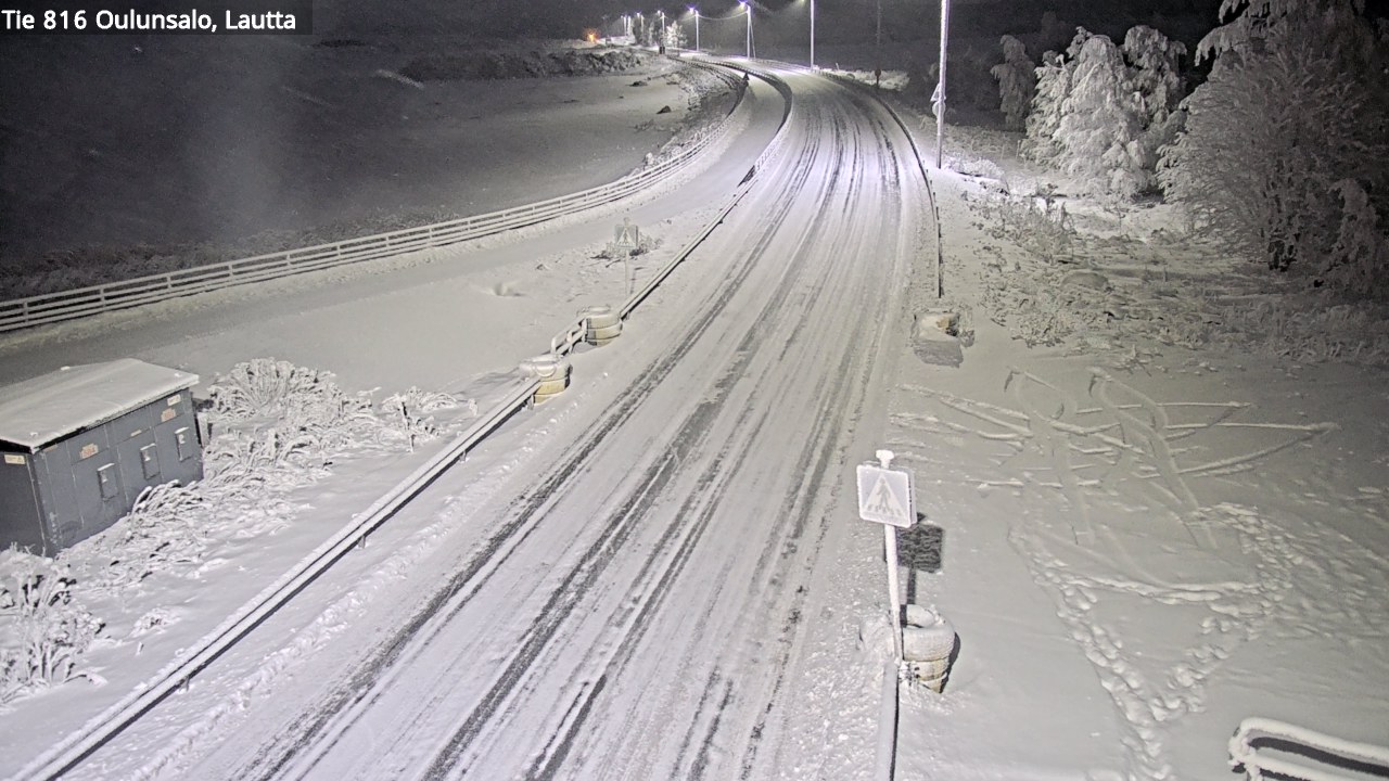 Weather Camera Image Road 816 Oulunsalo, Oulu, Pohjois-Pohjanmaa