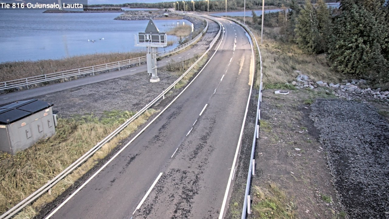 Kelikamerat Kuva Tie 816 Oulunsalo, lauttaranta, Oulu, Pohjois-Pohjanmaa