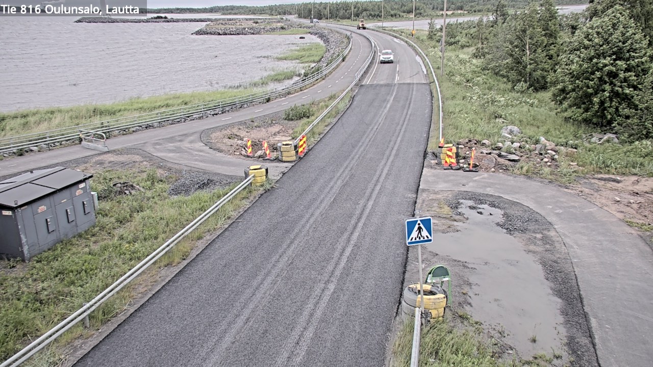 Kelikamerat Kuva Tie 816 Oulunsalo, lauttaranta, Oulu, Pohjois-Pohjanmaa