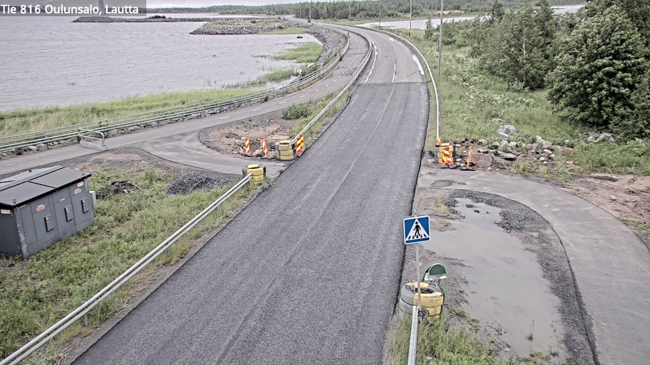 Kelikamerat Kuva Tie 816 Oulunsalo, lauttaranta, Oulu, Pohjois-Pohjanmaa