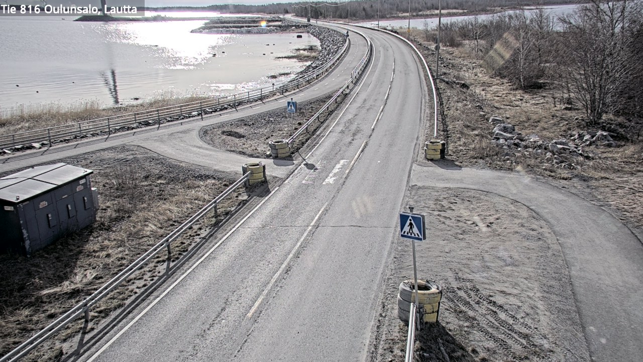 Weather Camera Image Road 816 Oulunsalo, Oulu, Pohjois-Pohjanmaa