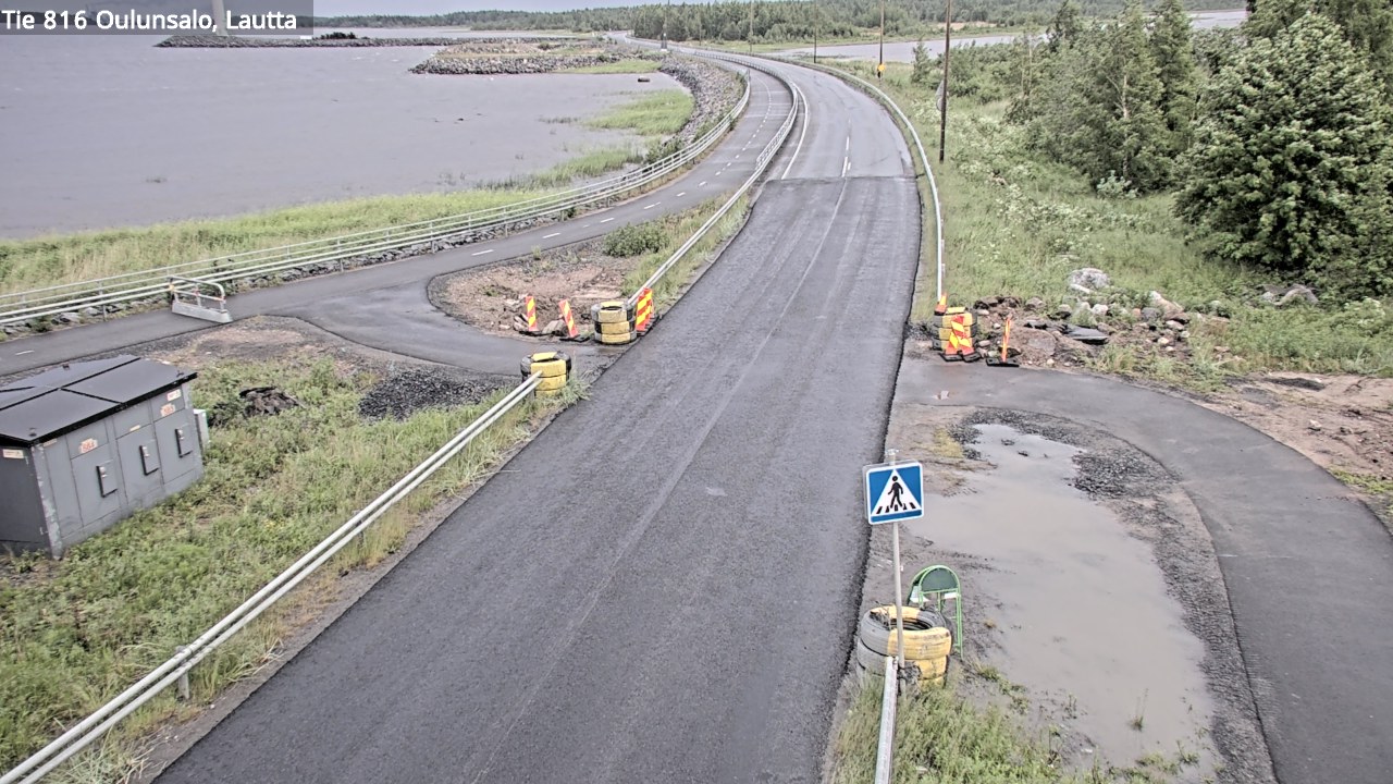 Kelikamerat Kuva Tie 816 Oulunsalo, lauttaranta, Oulu, Pohjois-Pohjanmaa