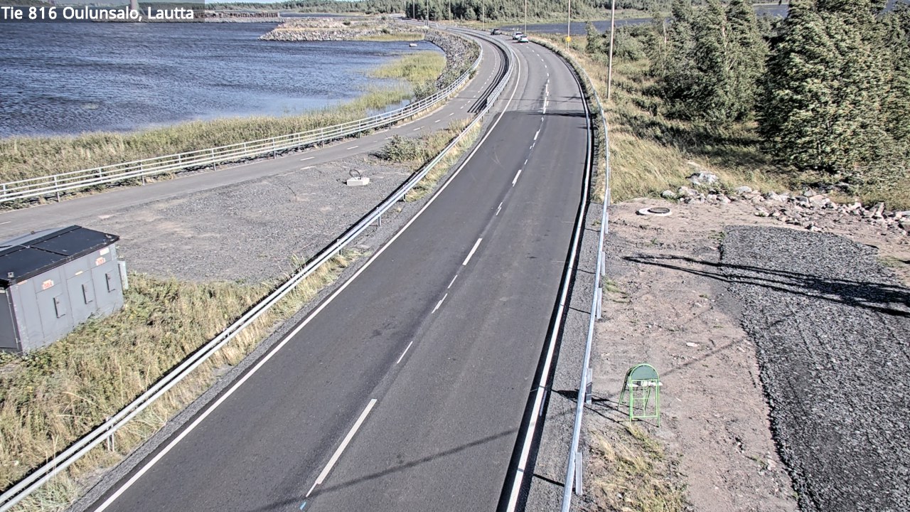 Kelikamerat Kuva Tie 816 Oulunsalo, lauttaranta, Oulu, Pohjois-Pohjanmaa