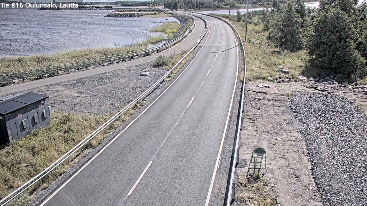 Kelikamerat Kuva Tie 816 Oulunsalo, lauttaranta, Oulu, Pohjois-Pohjanmaa