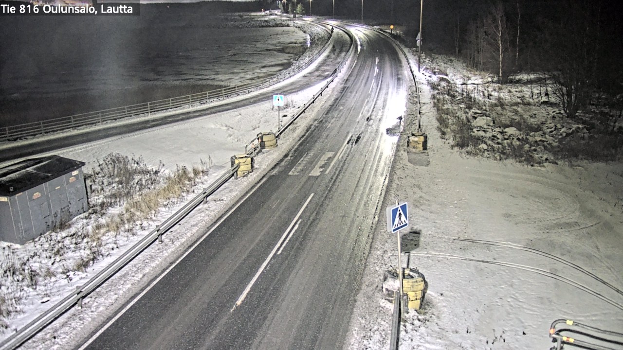 Weather Camera Image Väg 816 Uleåsalo, Oulu, Pohjois-Pohjanmaa