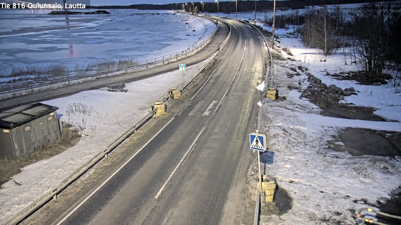 Kelikamerat Kuva Tie 816 Oulunsalo, lauttaranta, Oulu, Pohjois-Pohjanmaa