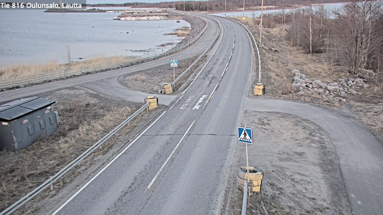 Weather Camera Image Road 816 Oulunsalo, Oulu, Pohjois-Pohjanmaa