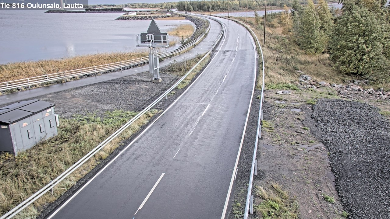 Kelikamerat Kuva Tie 816 Oulunsalo, lauttaranta, Oulu, Pohjois-Pohjanmaa