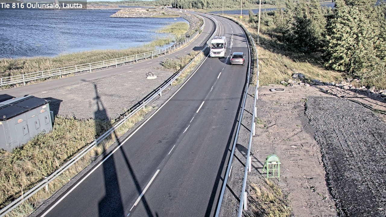 Kelikamerat Kuva Tie 816 Oulunsalo, lauttaranta, Oulu, Pohjois-Pohjanmaa