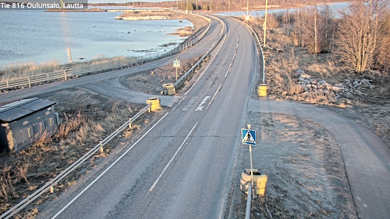 Weather Camera Image Road 816 Oulunsalo, Oulu, Pohjois-Pohjanmaa