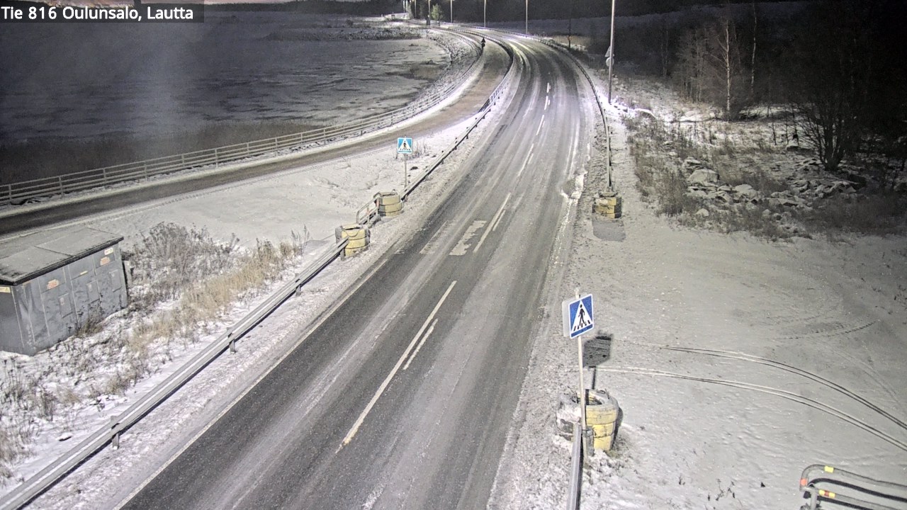 Weather Camera Image Väg 816 Uleåsalo, Oulu, Pohjois-Pohjanmaa