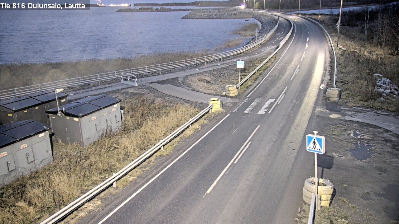 Kelikamerat Kuva Tie 816 Oulunsalo, lauttaranta, Oulu, Pohjois-Pohjanmaa