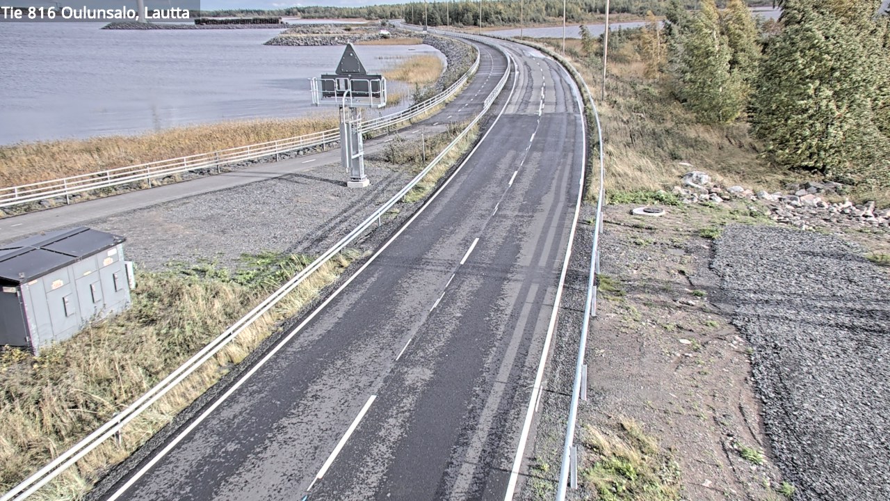 Kelikamerat Kuva Tie 816 Oulunsalo, lauttaranta, Oulu, Pohjois-Pohjanmaa