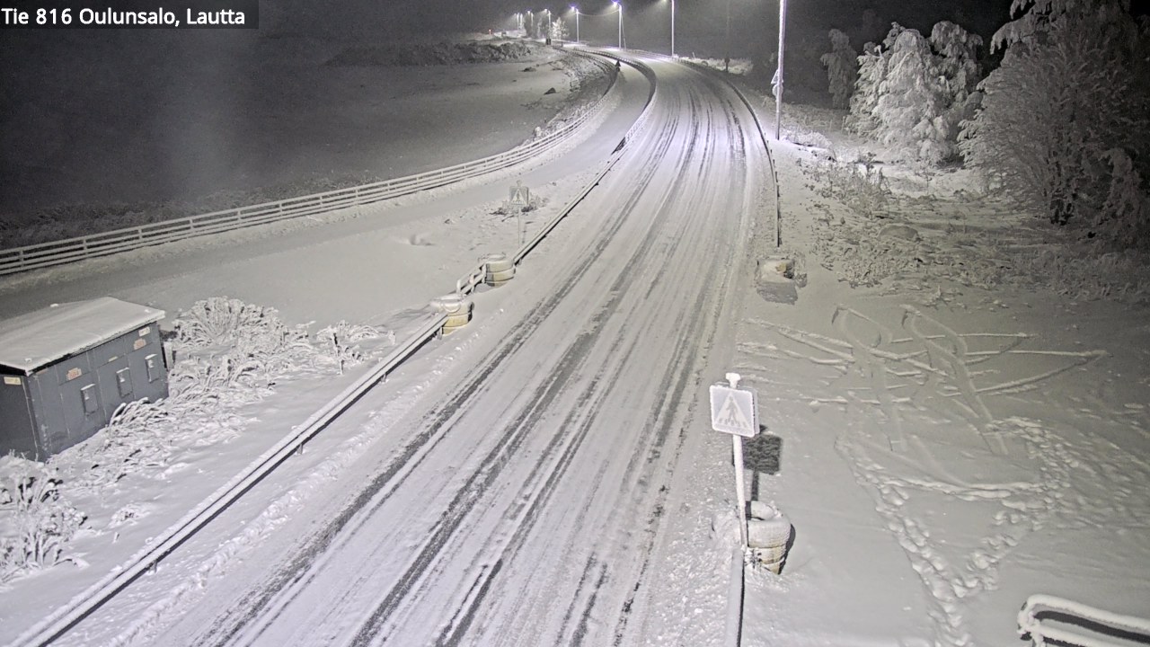 Weather Camera Image Road 816 Oulunsalo, Oulu, Pohjois-Pohjanmaa