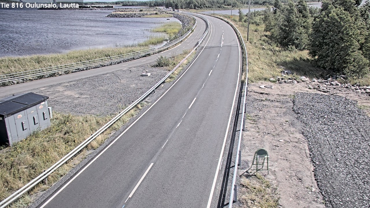 Kelikamerat Kuva Tie 816 Oulunsalo, lauttaranta, Oulu, Pohjois-Pohjanmaa