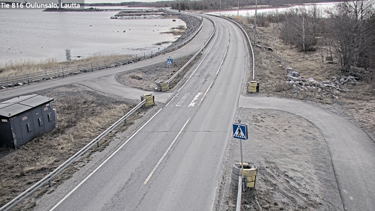 Weather Camera Image Road 816 Oulunsalo, Oulu, Pohjois-Pohjanmaa