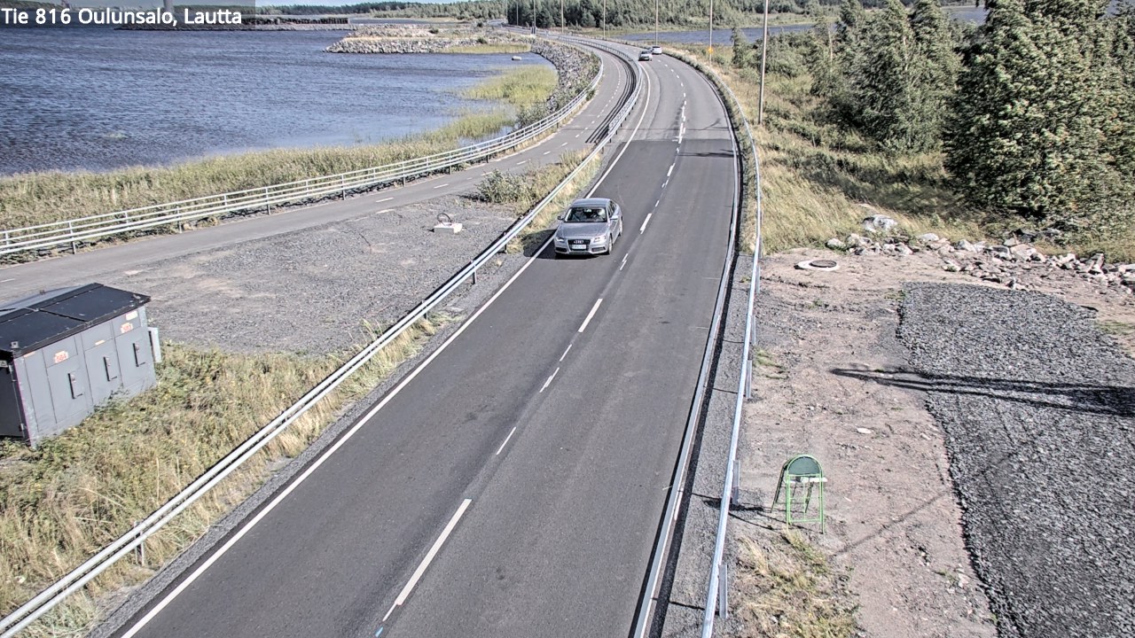 Kelikamerat Kuva Tie 816 Oulunsalo, lauttaranta, Oulu, Pohjois-Pohjanmaa