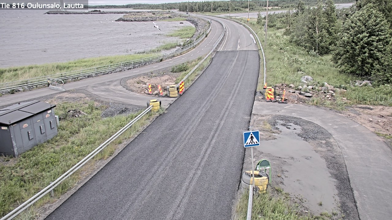 Kelikamerat Kuva Tie 816 Oulunsalo, lauttaranta, Oulu, Pohjois-Pohjanmaa