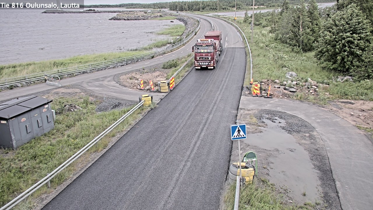 Kelikamerat Kuva Tie 816 Oulunsalo, lauttaranta, Oulu, Pohjois-Pohjanmaa
