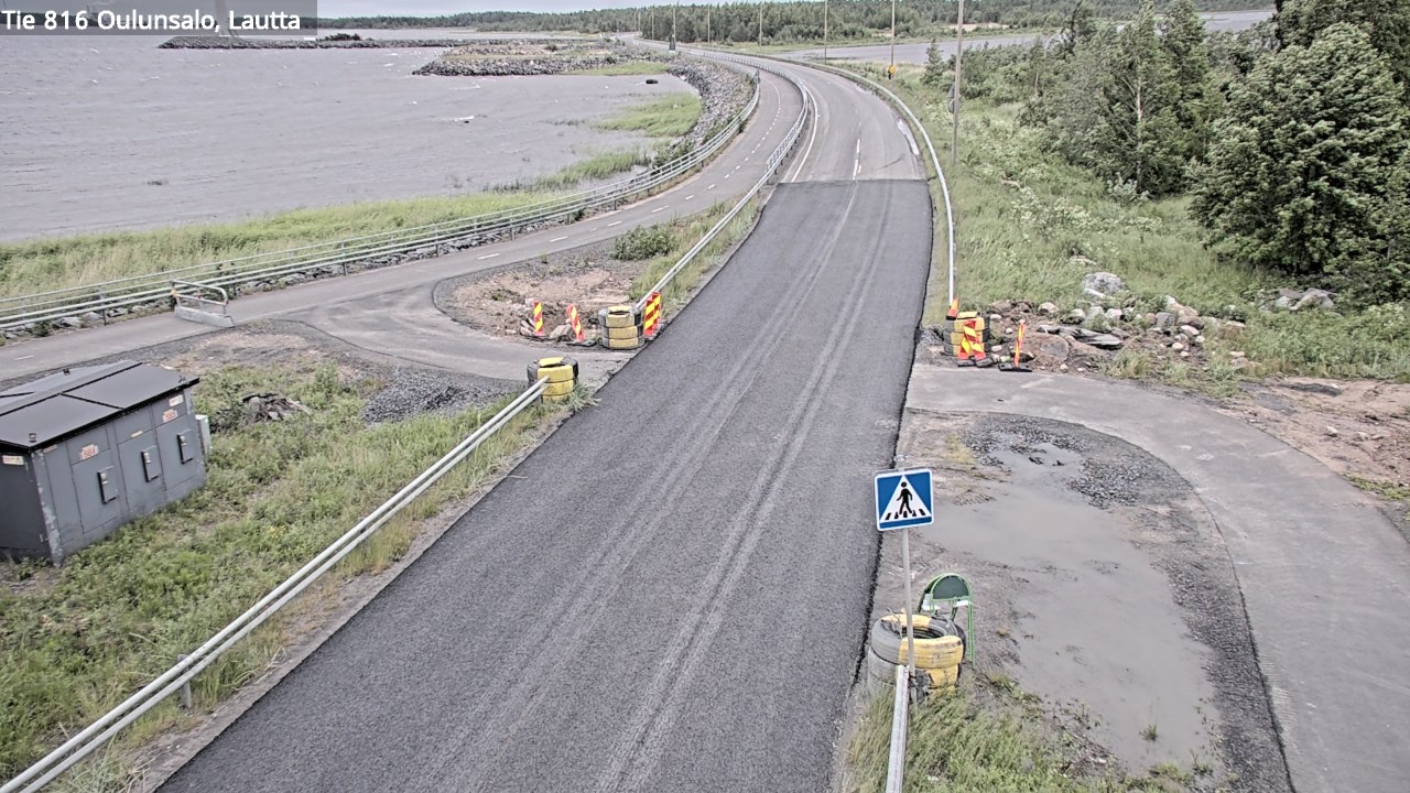 Kelikamerat Kuva Tie 816 Oulunsalo, lauttaranta, Oulu, Pohjois-Pohjanmaa