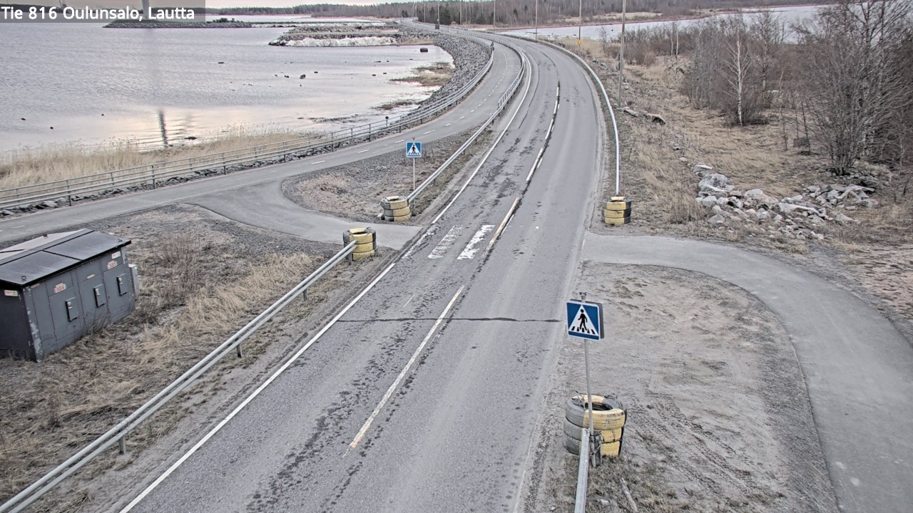 Weather Camera Image Väg 816 Uleåsalo, Oulu, Pohjois-Pohjanmaa