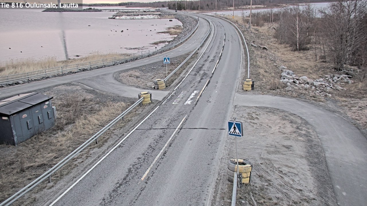 Weather Camera Image Road 816 Oulunsalo, Oulu, Pohjois-Pohjanmaa