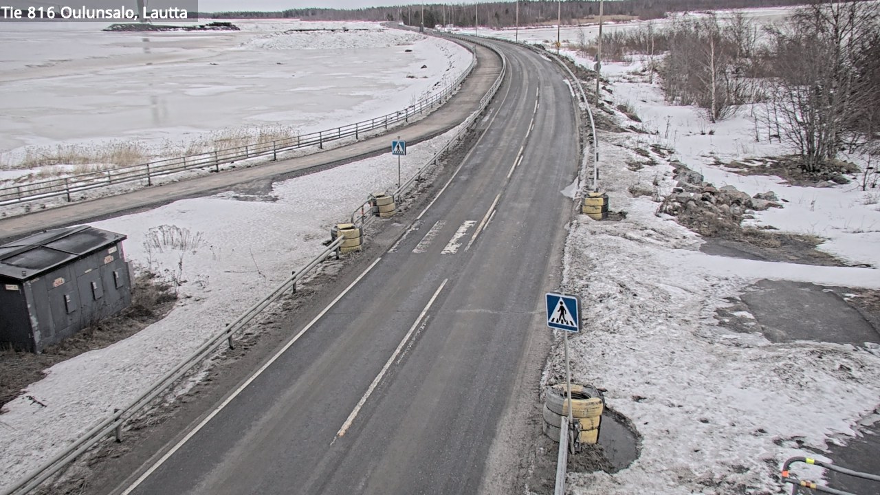 Kelikamerat Kuva Tie 816 Oulunsalo, lauttaranta, Oulu, Pohjois-Pohjanmaa