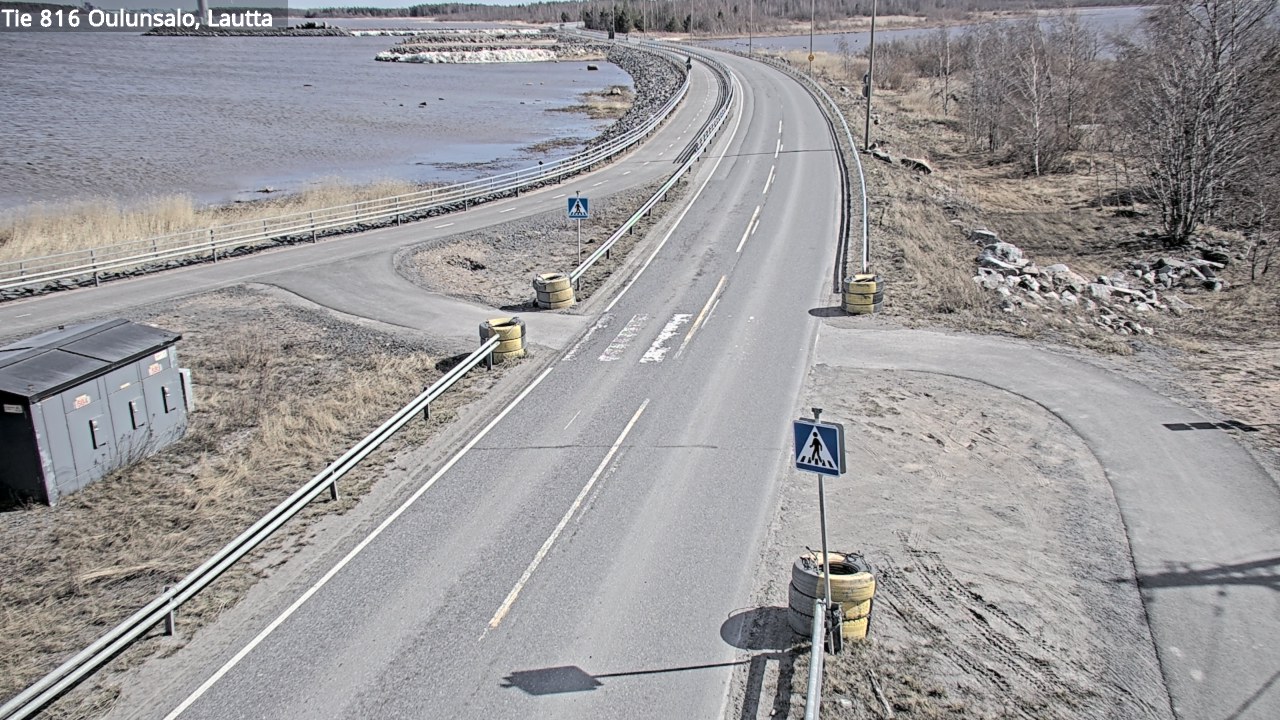 Weather Camera Image Road 816 Oulunsalo, Oulu, Pohjois-Pohjanmaa