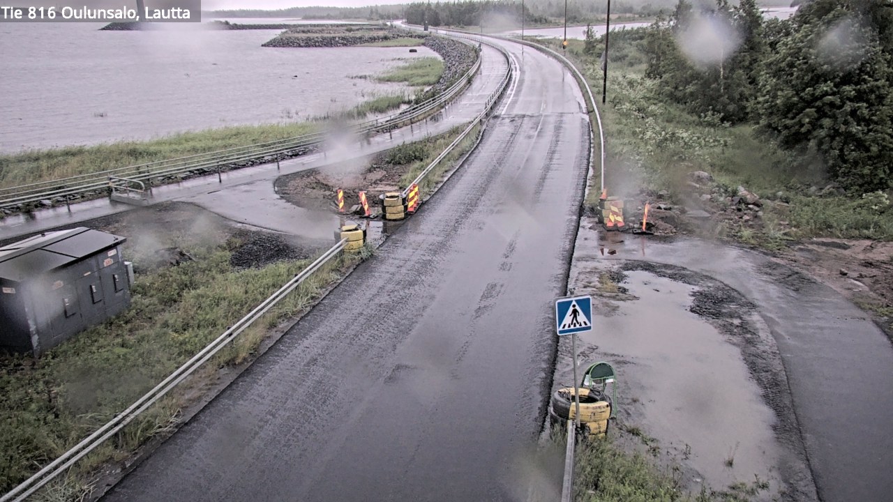 Kelikamerat Kuva Tie 816 Oulunsalo, lauttaranta, Oulu, Pohjois-Pohjanmaa