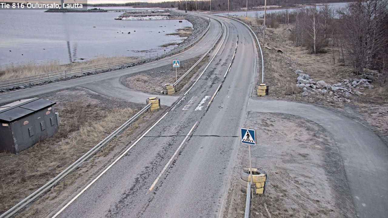 Weather Camera Image Road 816 Oulunsalo, Oulu, Pohjois-Pohjanmaa