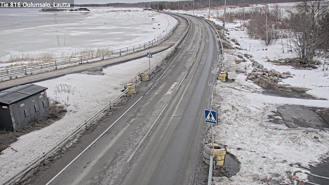 Kelikamerat Kuva Tie 816 Oulunsalo, lauttaranta, Oulu, Pohjois-Pohjanmaa