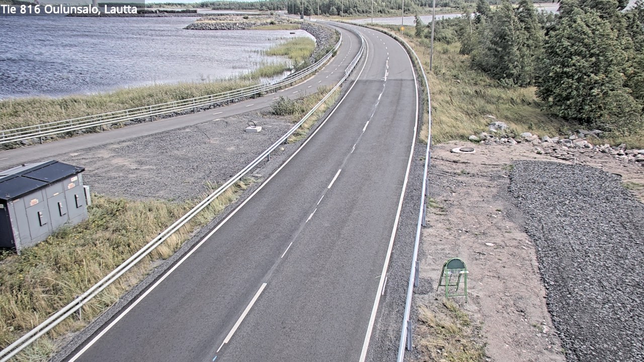 Kelikamerat Kuva Tie 816 Oulunsalo, lauttaranta, Oulu, Pohjois-Pohjanmaa