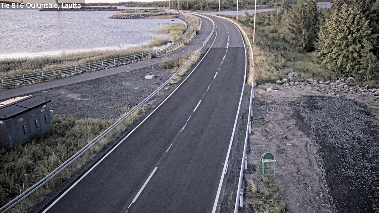 Kelikamerat Kuva Tie 816 Oulunsalo, lauttaranta, Oulu, Pohjois-Pohjanmaa