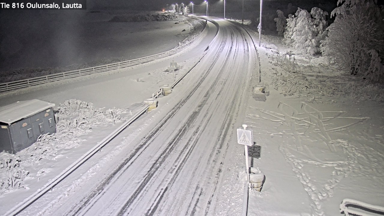 Weather Camera Image Road 816 Oulunsalo, Oulu, Pohjois-Pohjanmaa